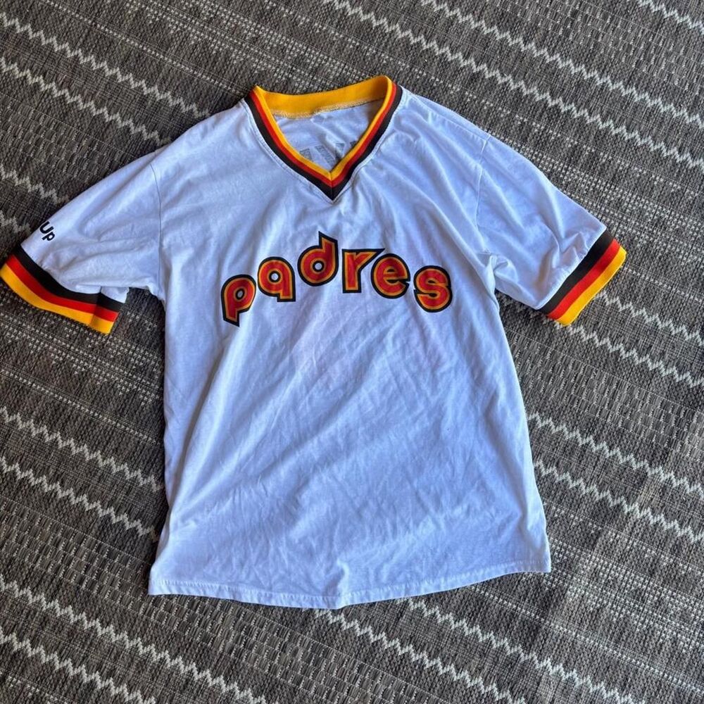 Tony Gwynn #19 San Diego Padres SGA Throwback Jersey T-shirt S/M